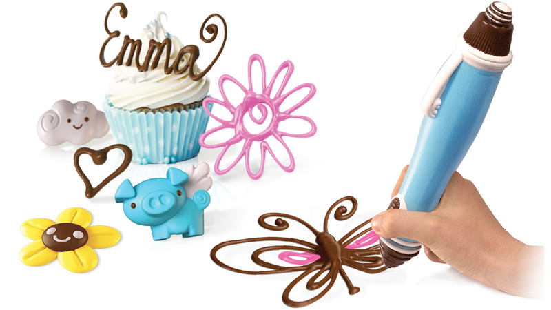 Illustration for article titled A Pen That Writes In Chocolate Is Just About the Best Thing Ever